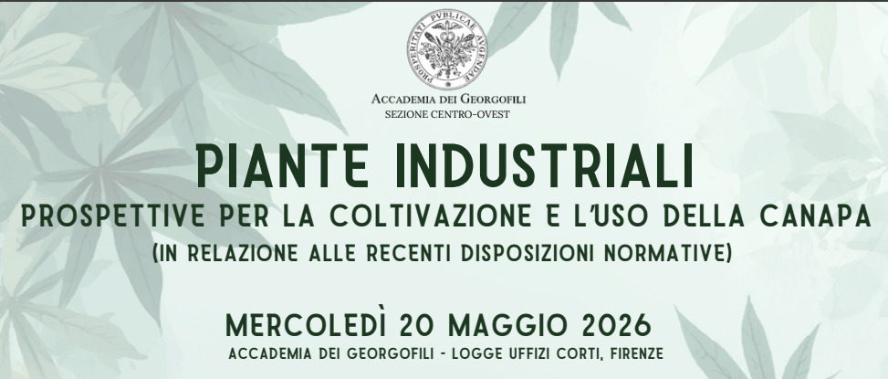 Piante industriali: prospettive per la coltivazione e l'uso della canapa 